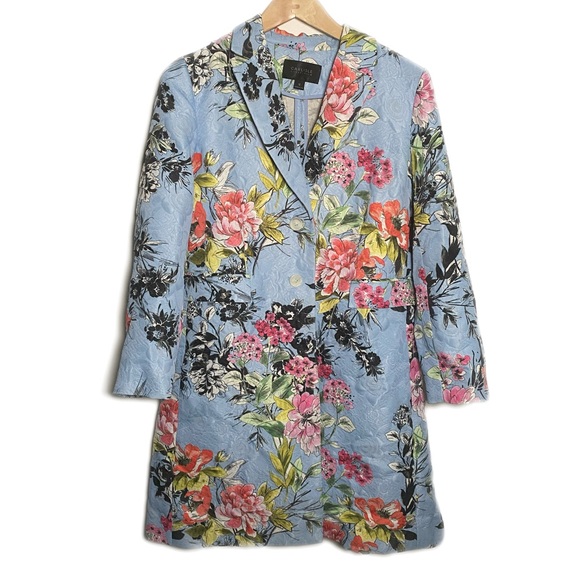 Carlisle Mariposa Floral Jacket Size 12 - Picture 2 of 8